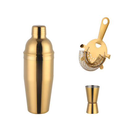 Stainless Steel Shaker With Titanium-plated Color Shaker - Wnkrs