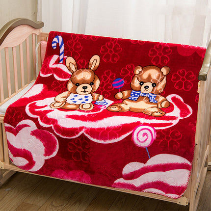 Double-sided Printing Cloud Blanket Cartoon Super Soft And Comfortable - Wnkrs