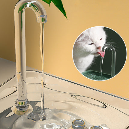 Fuente de agua automática para gatos con bomba silenciosa