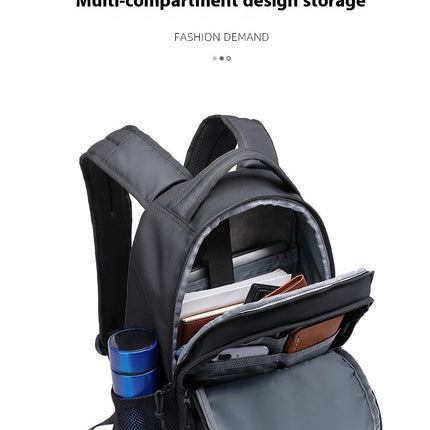 Stylish And Versatile Computer Bag Student Schoolbag Daily Commuter Backpack Male