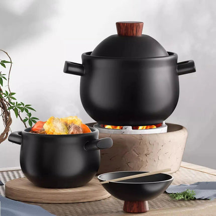 Ceramic Casserole Cooking Pot - Wnkrs