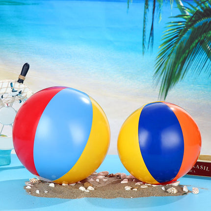 Pelota de playa inflable colorida para fiestas en la piscina y juegos de playa