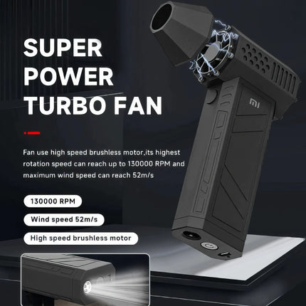 X3 Violent Blower Fan: Pocket King Kong Turbofan with LED Lighting