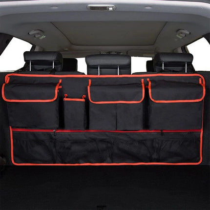 Universal Multi-Pocket Car Trunk Organizer with Waterproof Oxford Cloth Design - Wnkrs