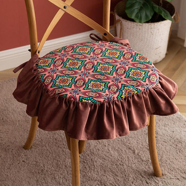 Four Seasons Holland Fleece Print Seat Cushion - Wnkrs