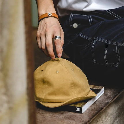 Gorra de golf vaquera de gran tamaño y estilo elegante para hombre