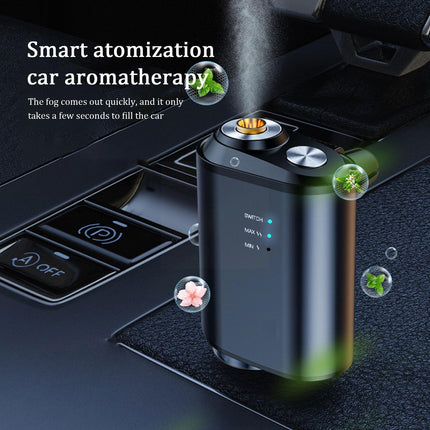 Humidificador automático para coche con difusor de aceites esenciales y control inteligente