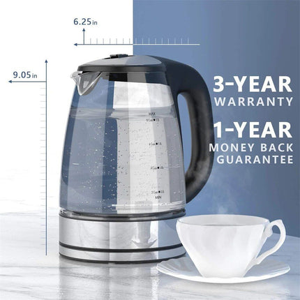 Electric Kettle with Temperature Control and Keep Warm Feature - Wnkrs