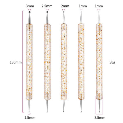 Stylos à pointiller à double extrémité