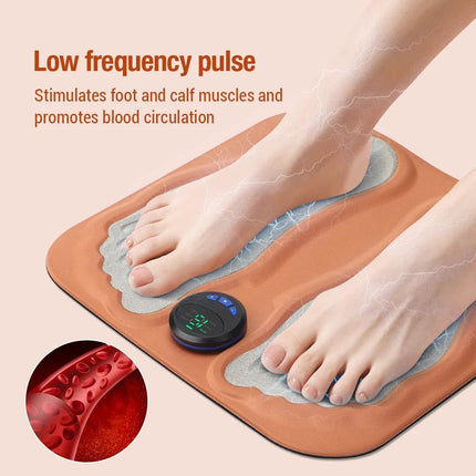 Tapis de massage pliable pour les pieds en 3D