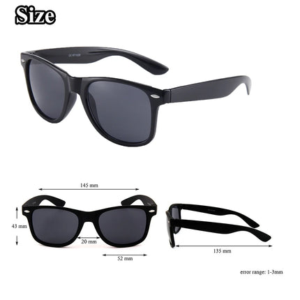 Classic Square Frame Sunglasses for Men & Women