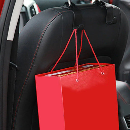 Car Seat Headrest Hook: Streamlined Storage for Bags & Clothes - Wnkrs