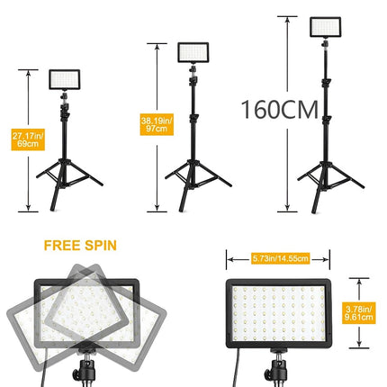 160CM Tripod LED Video Light