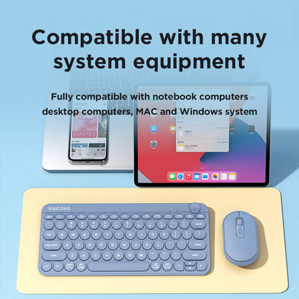 Wireless Bluetooth Keyboard and Mouse Combo