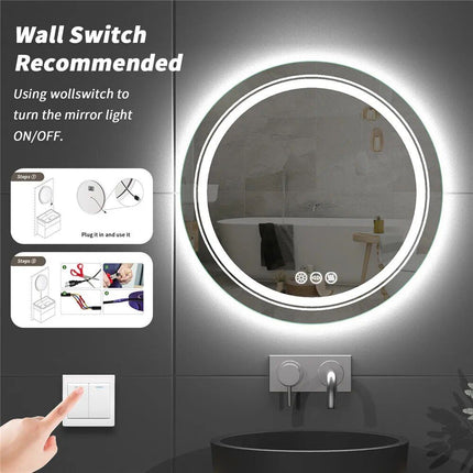 24 Inch LED Smart Vanity Mirror - Wnkrs