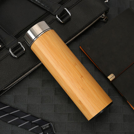 Bamboo Stainless Steel Insulated Bamboo Water Cup - Wnkrs