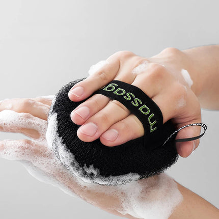 Boules d'éponge de bain exfoliantes