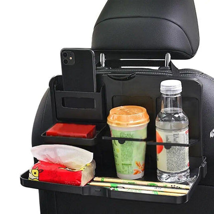 Foldable Car Back Seat Tray with Cup Holder - Wnkrs