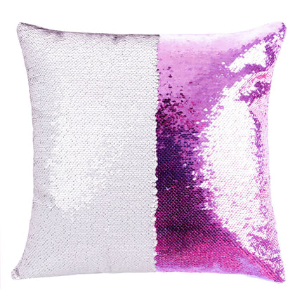 Sequins Throw Pillowcase with Custom Photo - Wnkrs