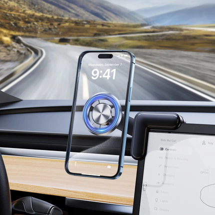 Support de téléphone magnétique rotatif à 360° pour tableau de bord de voiture