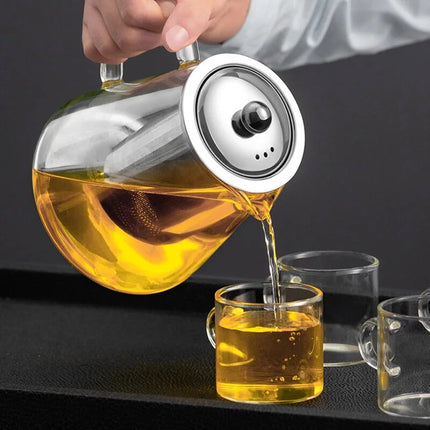 Glass Teapot Set: Elegant Kung Fu Teawear for Exquisite Tea Moments