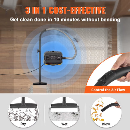 Portable Wet and Dry Vacuum Cleaner