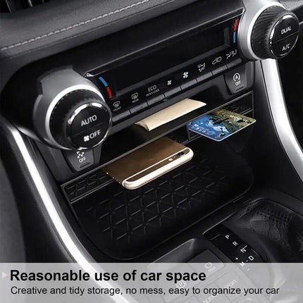 Car Console Organizer Tray - Anti-Skid, Durable Storage Solution for RAV 4 - Wnkrs