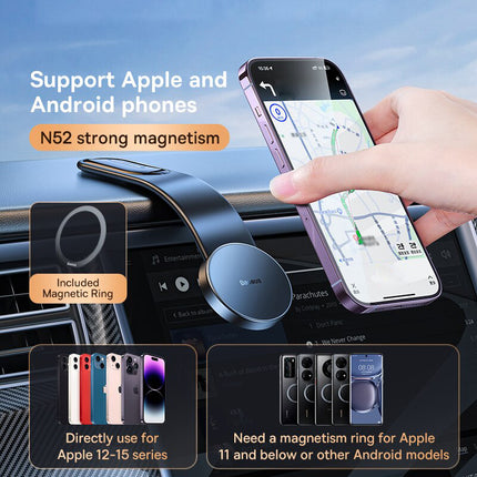 Support magnétique pour téléphone portable de voiture : sûr, élégant et pratique