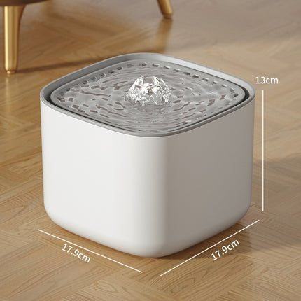 Fontaine à eau électrique pour chat - Grande capacité de 3 L avec chargement USB et filtration automatique