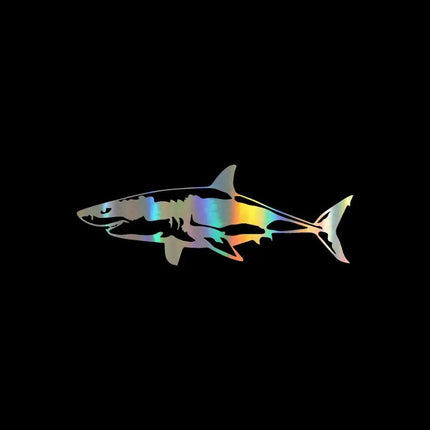 Customizable Great White Shark Vinyl Car Decal - Wnkrs