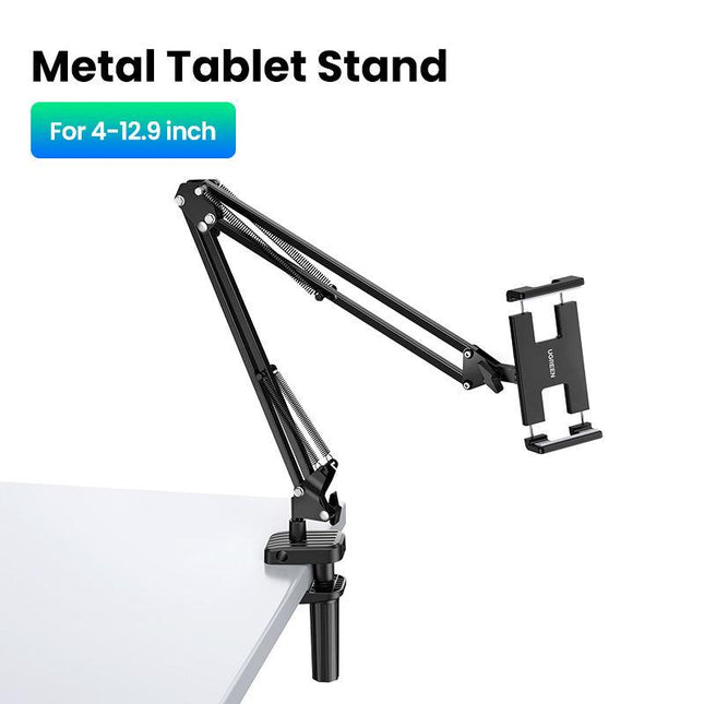 Soporte plegable de aluminio para tableta y teléfono