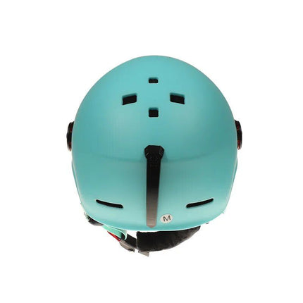 Winter Sports Ski Helmet with Integrated Visor and Adjustable Comfort - Wnkrs