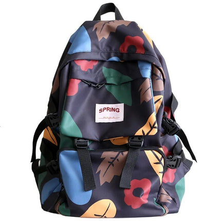 Stylish Geometric Waterproof Backpack for Women - Wnkrs