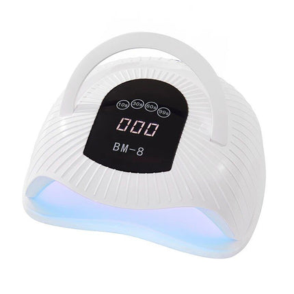 UV LED Nail Dryer Lamp 143W - 72 Beads, Quick Gel Polish Curing with Smart Sensor - Wnkrs