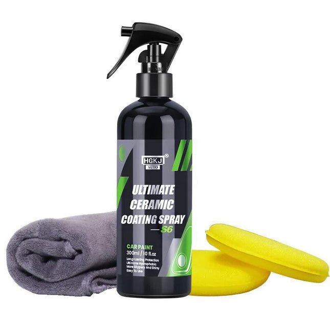 Quick Detailer Ceramic Coating Spray with Nano Hydrophobic Polymer - Wnkrs