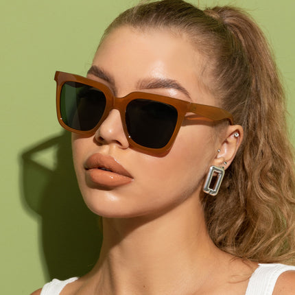 Trendy Retro Rectangle Sunglasses