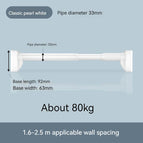 White 1.6-2.5m wall