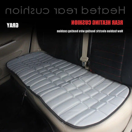 12V Heated Rear Car Seat Cushion: Foldable & Adjustable - Wnkrs