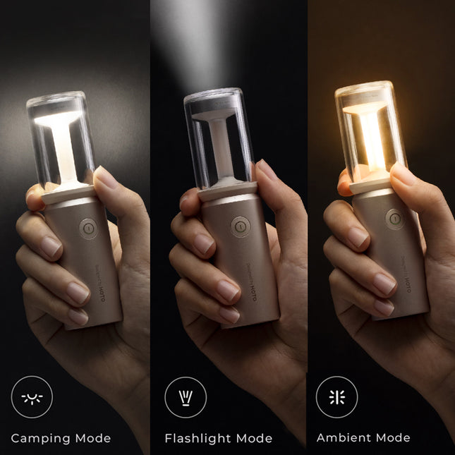 Lanterne de camping étanche et rechargeable