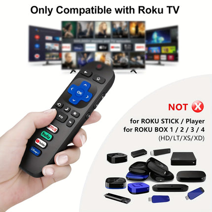 Lot de 2 télécommandes de remplacement pour Roku Smart TV