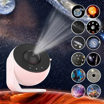 Projecteur LED Galaxy Ciel Étoilé Veilleuse 360°