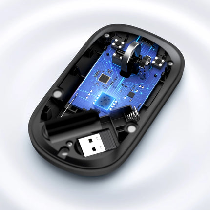 Dual-Mode Wireless Bluetooth Mouse