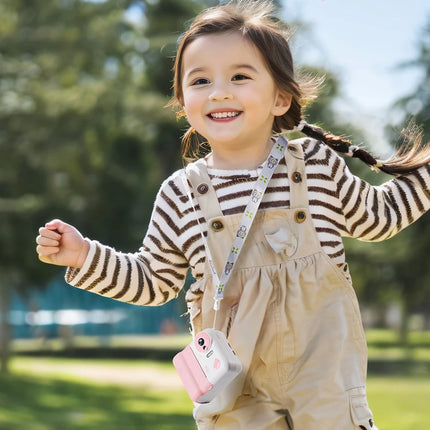 Cámara digital de impresión instantánea para niños con vídeo