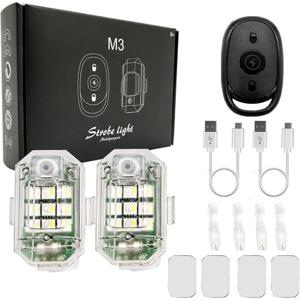 Wireless LED Strobe Light with Remote Control