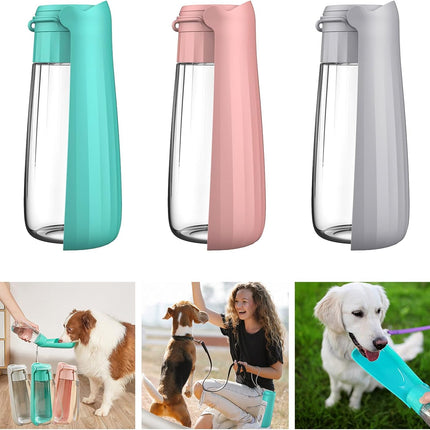 Portable Foldable Dog Water Bottle Dispenser