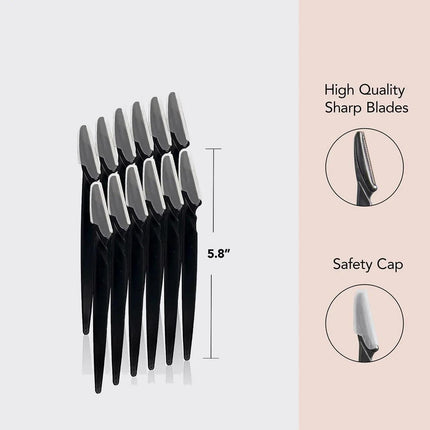 Lot de 5 lames de tondeuse à sourcils portables