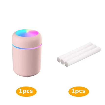 USB Portable Humidifier with Colorful Aroma Diffusion - Wnkrs