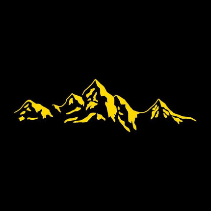 Waterproof Mountain Decal - Vinyl Car Sticker for Laptops and Auto Decor - Wnkrs