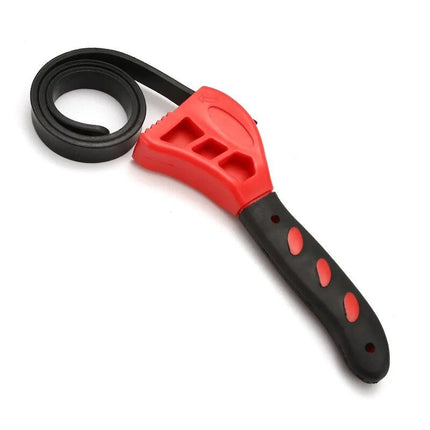 Adjustable Rubber Strap Wrench - Non-Slip Grip for Jar Lids & Oil Filters - Wnkrs