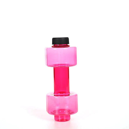 Multifunctional Dumbbell Shaped Water Bottle for Fitness Enthusiasts - Wnkrs